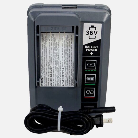 Karcher 6.445-071.0 36V Lithium Ion Battery Charger Battery Power / Power + - Picture 1 of 6